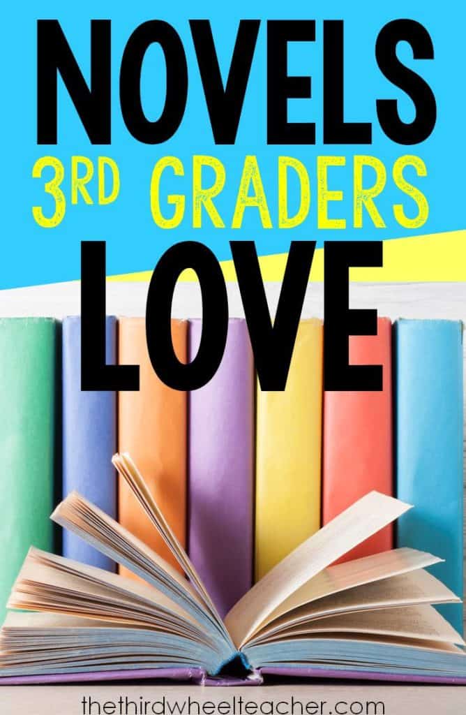 If you teach third grade, you need to check out this list of 3rd grade novels designed to engage readers. Perfect for filling your classroom library or planning out third grade literature circles. 