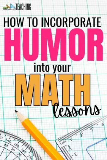 humor in your math lessons